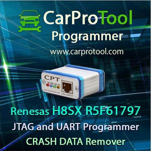 Renesas H8SX R5F61797 J-TAG and UART Programmer CRASH DATA Remover 1