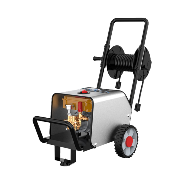 AMT KQ-0407 Electric Pressure Washer - Powerful 1740 PSI/120 Bar, 1.9 GPM, 1.4M Electric Motor, 2P, 220V/50HZ - Model AMT 13300 for Efficient Cleaning